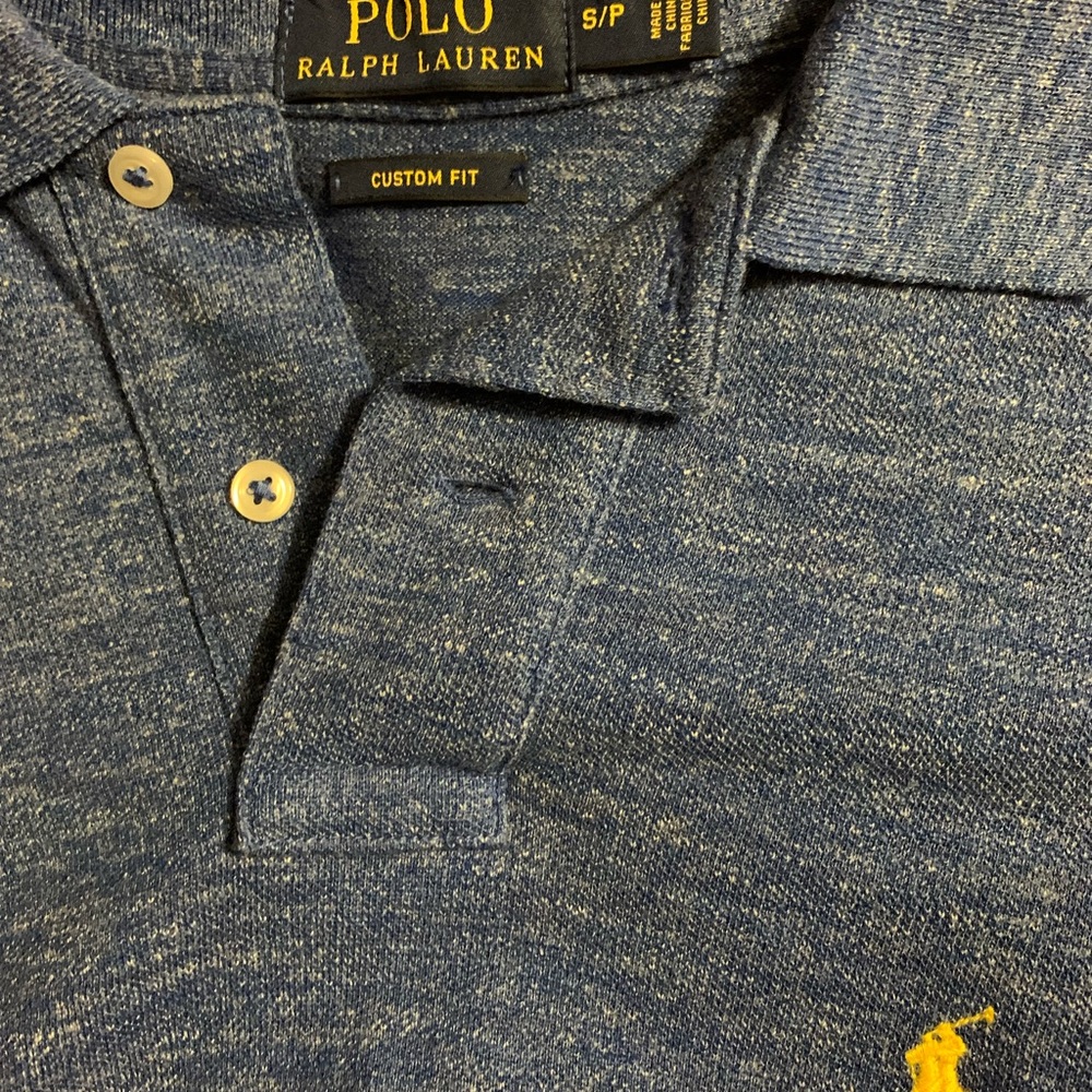 Polo/Ralph Lauren knit polo small blue - Picture 2 of 2